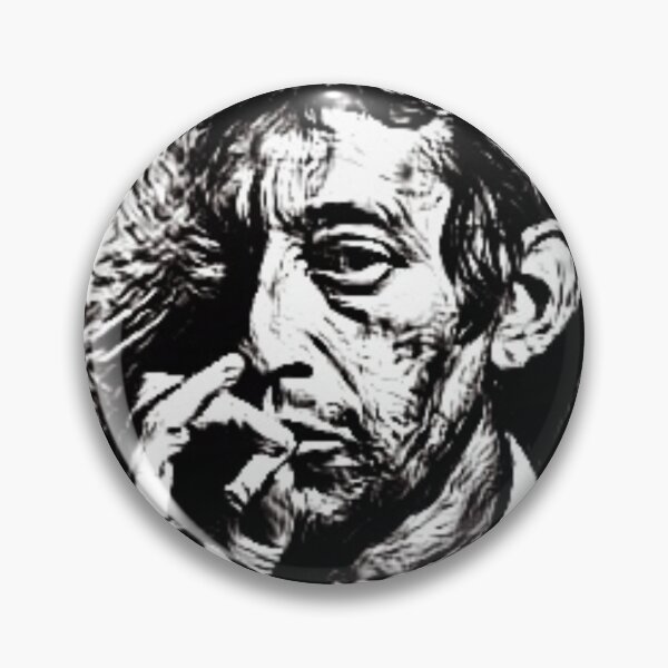 Artikelvorschau, Serge Gainsbourg schwarz ne weiße Zeichnung entworfen und verkauft von Digibee.