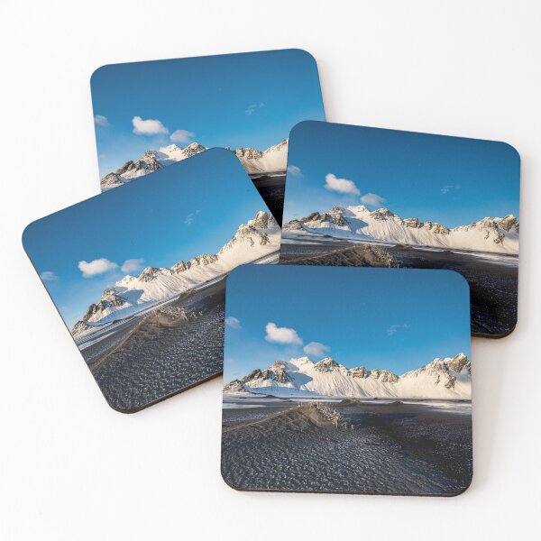 Item preview, Vestrahorn in a wintersetting at Stokksnes, Iceland designed and sold by Flottmynd.
