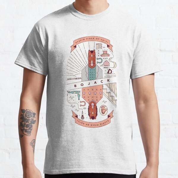 Piece of sh*t BoJack Horseman Classic T-Shirt