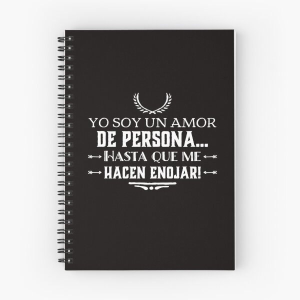 Item preview, Yo soy un amor de persona... hasta que me hacen enojar designed and sold by Elena's Shop.