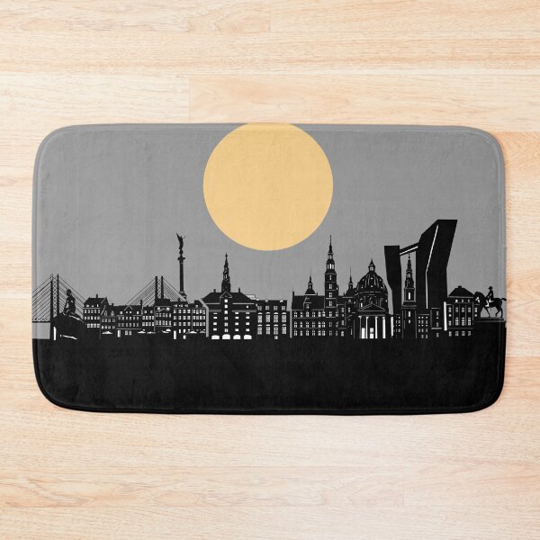 Item preview, copenhagen skyline minimal designed and sold by BekimART2.