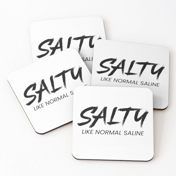 Aperçu de l'œuvre Salé comme une solution saline normale - Vie d'infirmière créée et vendue par jacks-tees.