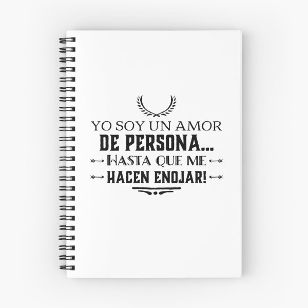 Item preview, Yo soy un amor de persona... hasta que me hacen enojar designed and sold by Elena's Shop.