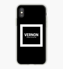Seventeen Vernon (Black BG) iPhone Case