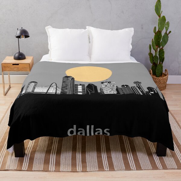 Item preview, dallas skyline minimal designed and sold by BekimART2.