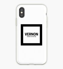 Seventeen Vernon (White BG) iPhone Case