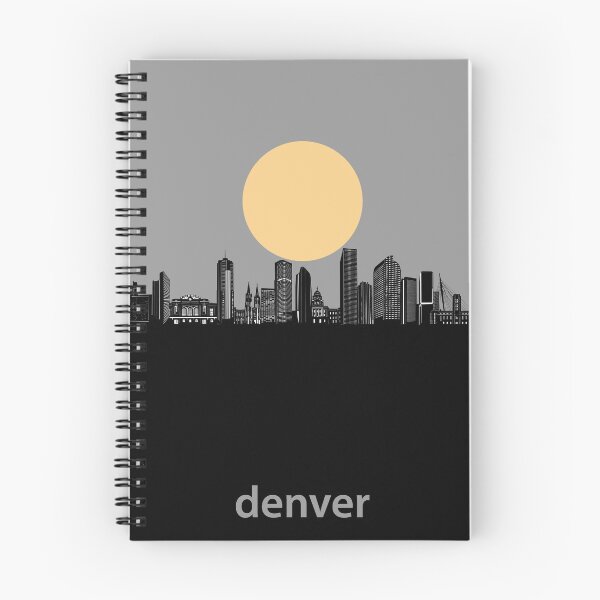 Item preview, denver skyline minimal designed and sold by BekimART2.