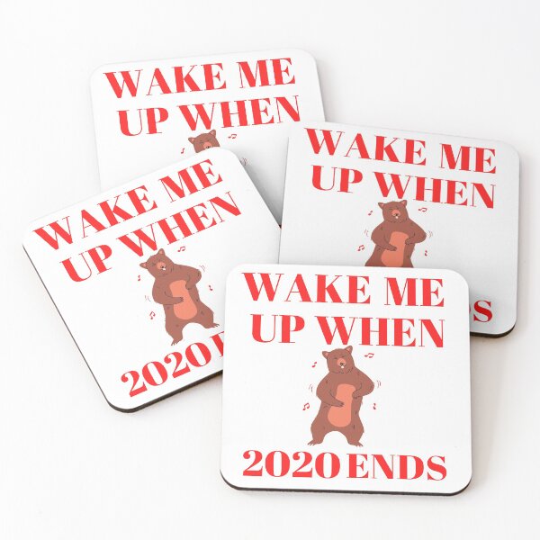 Item preview, Wake me up when 2020 ends Tee designed and sold by passiveink.