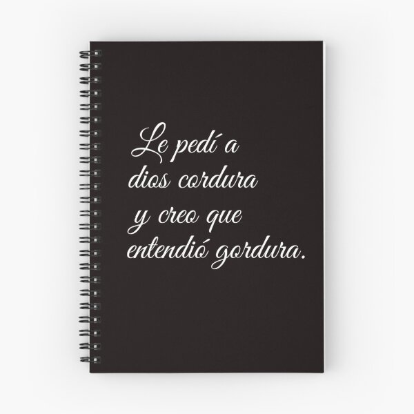 Item preview, Le pedi a Dios cordura y creo que entendio gordura designed and sold by Elena's Shop.