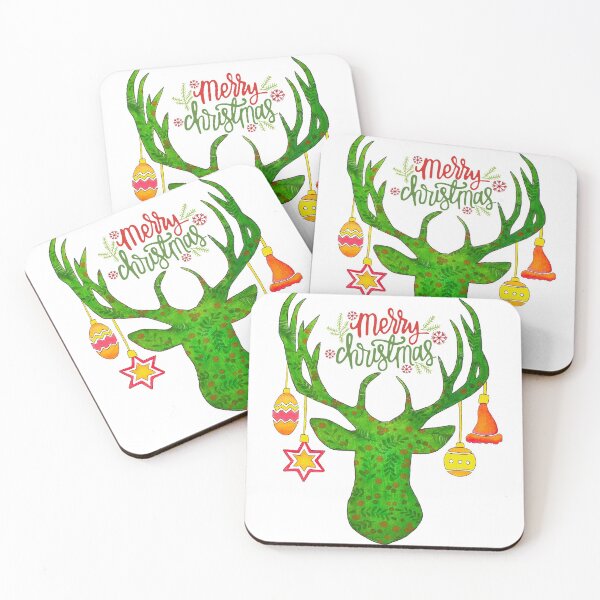 Item preview, Christmas Deer Holiday Cheer designed and sold by TG-ART-.