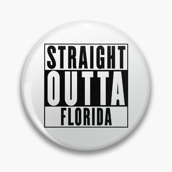 Item preview, Straight Outta Florida designed and sold by RandomStuffShop.