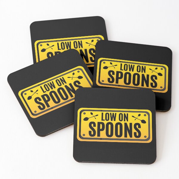 Item preview, Low On Spoons - Spoonie Life designed and sold by m95sim.