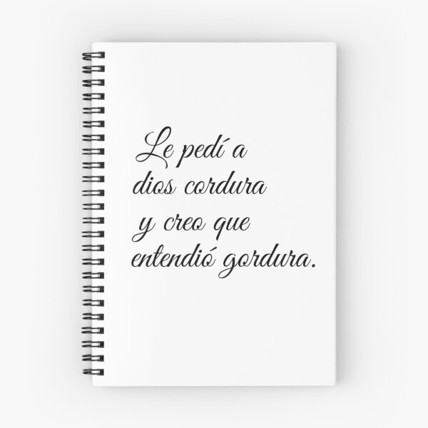 Item preview, Le pedi a Dios cordura y creo que entendio gordura designed and sold by Elena's Shop.