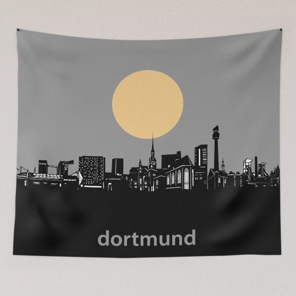 Item preview, dortmund skyline minimal designed and sold by BekimART2.