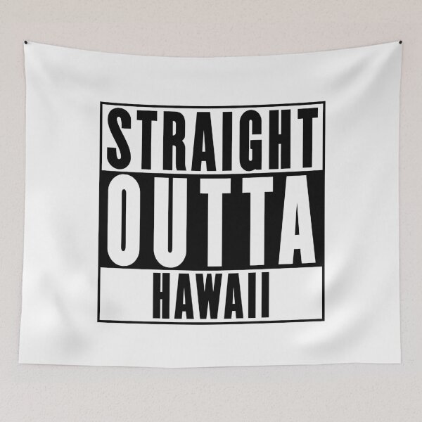 Item preview, Straight Outta Hawaii designed and sold by RandomStuffShop.