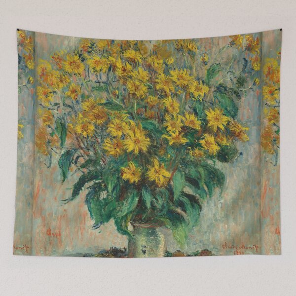 Item preview, Jerusalem Artichoke Flowers, by Claude Monet designed and sold by lamalee.