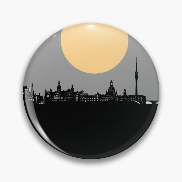 Item preview, dresden skyline minimal designed and sold by BekimART2.