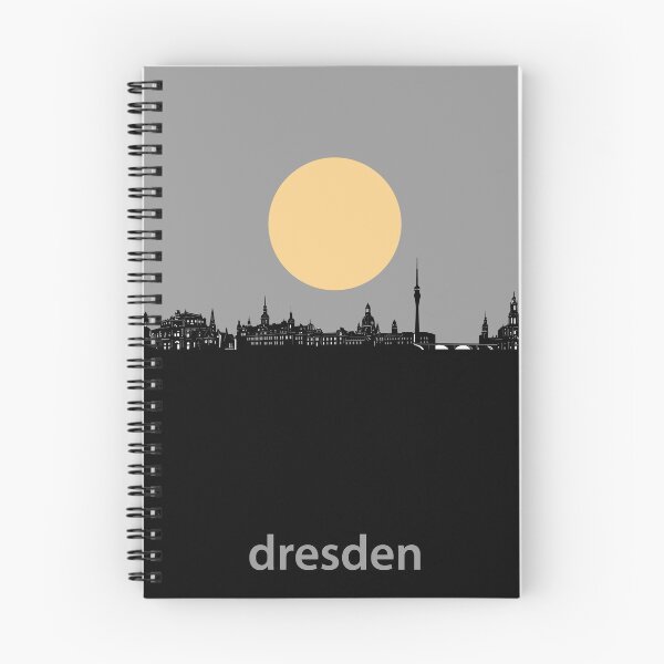 Item preview, dresden skyline minimal designed and sold by BekimART2.