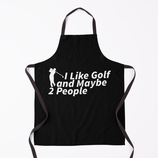 Item preview, I Like Golf and Maybe 2 People #Black designed and sold by SalaheddineB.