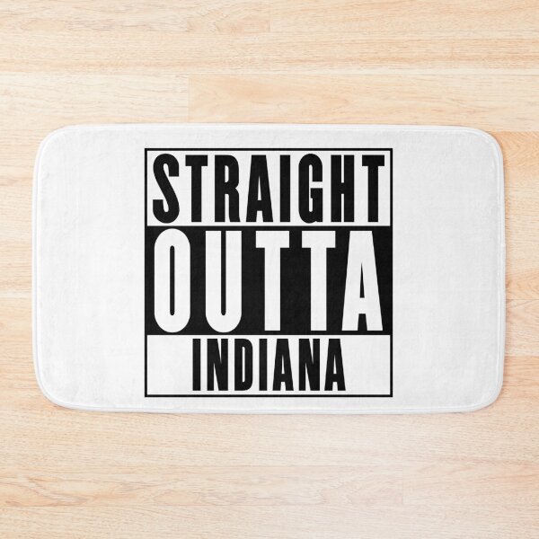 Item preview, Straight Outta Indiana designed and sold by RandomStuffShop.