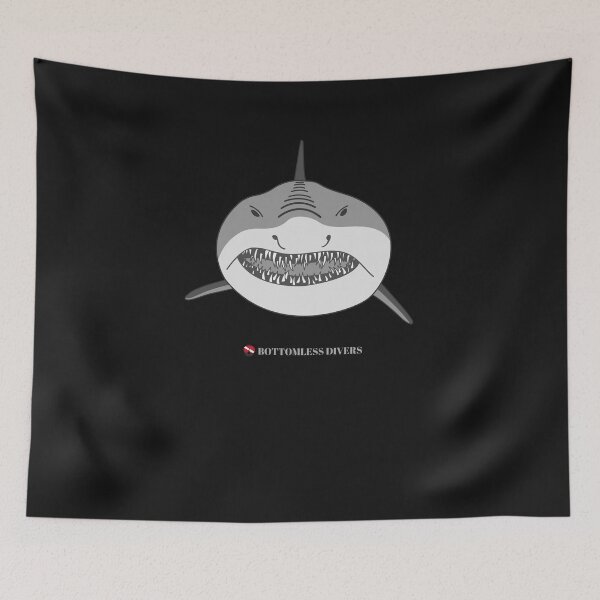 Item preview, Face of Mako Shark with no Font designed and sold by BottomlessDiver.