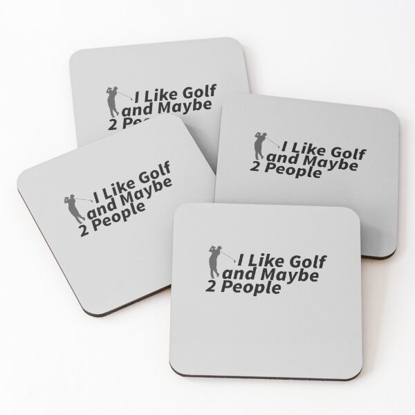 Item preview, I Like Golf and Maybe 2 People  #Gray designed and sold by SalaheddineB.