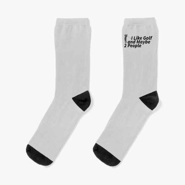 Item preview, I Like Golf and Maybe 2 People  #Gray designed and sold by SalaheddineB.