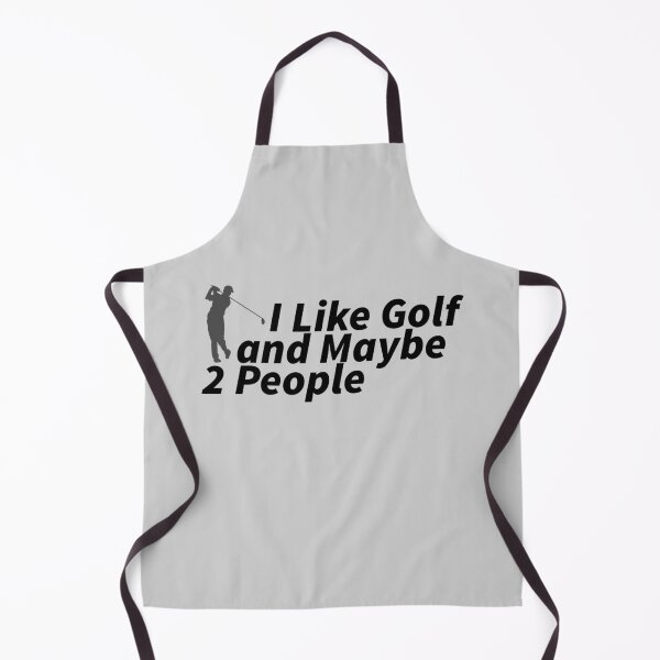 Item preview, I Like Golf and Maybe 2 People #Gray designed and sold by SalaheddineB.