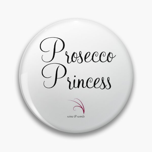 Item preview, Wine quote - Prosecco Princess designed and sold by wineandwords.