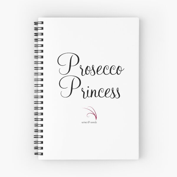 Item preview, Wine quote - Prosecco Princess designed and sold by wineandwords.