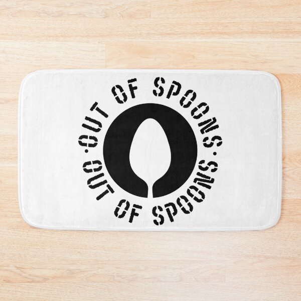 Item preview, Out Of Spoons - Spoonie Life designed and sold by m95sim.