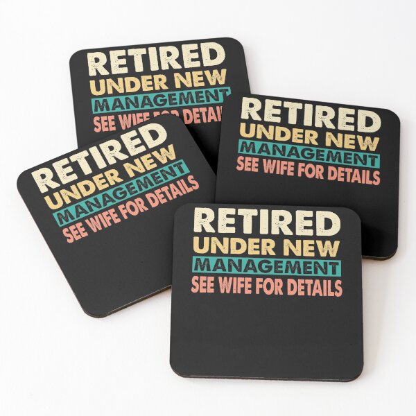 Item preview, Retired under new management see wife for details, funny design  designed and sold by Echo Dusk.