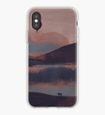 Vinilo o funda para iPhone A la deriva en las montañas ...