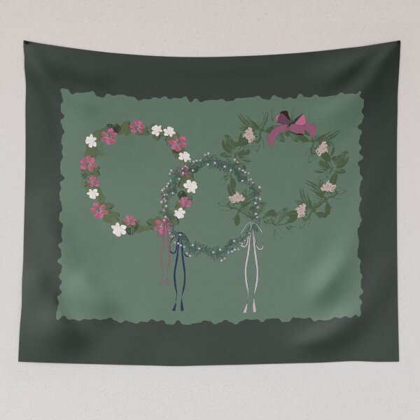 Item preview, Holiday wreaths from the garden designed and sold by Beverley Hill.