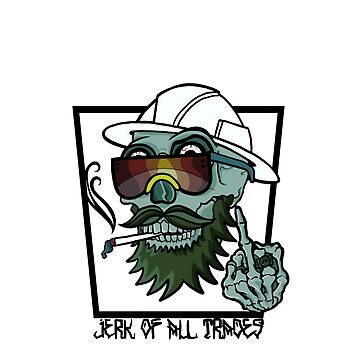 Artwork thumbnail, Jerk of all trades sticker by Localnonunion