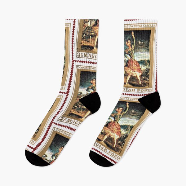 Item preview, Theodore Chasseriau La Petra Camara 1854 Painting Stamp designed and sold by StampCollection.