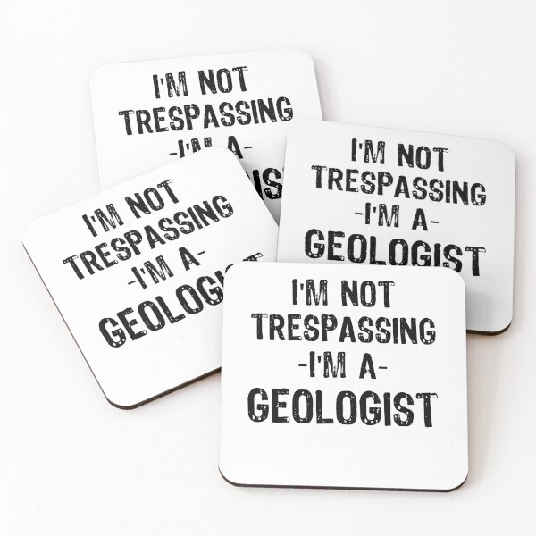 Item preview, I'm not trespassing, I'm a geologist designed and sold by Andrea Lina.