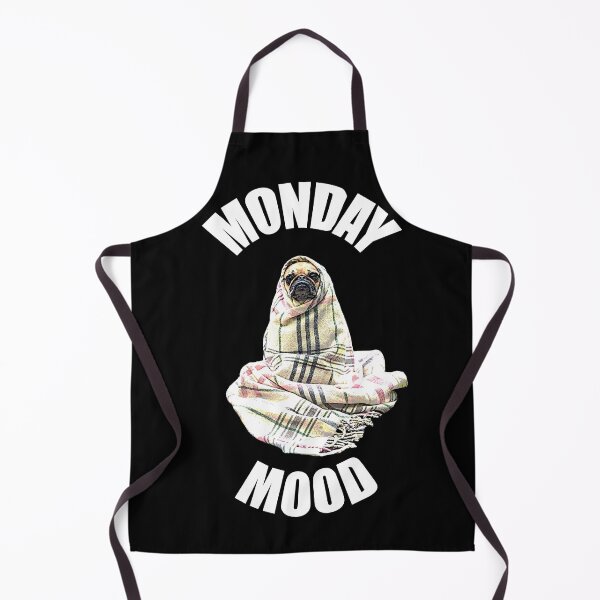 Item preview, Sad pug monday mood designed and sold by Misschemical.