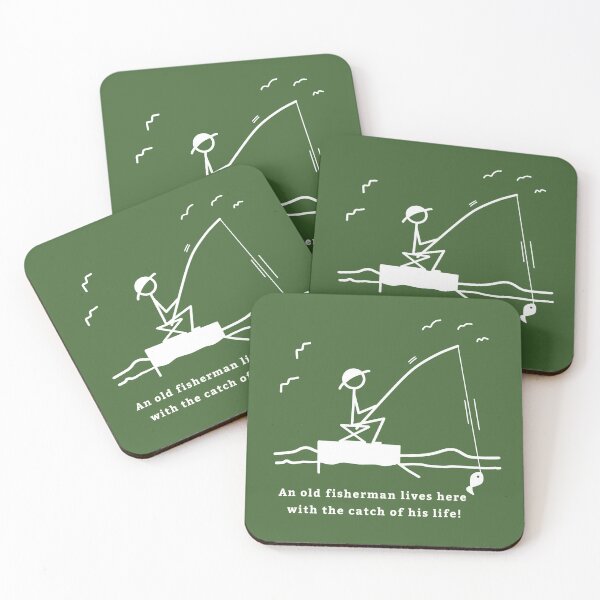 Item preview, Stickman / Lucky Fisherman mejor captura designed and sold by LotusCreations.
