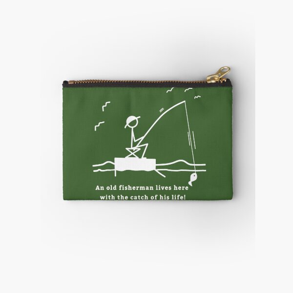 Item preview, Stickman/Lucky fisherman best catch designed and sold by LotusCreations.