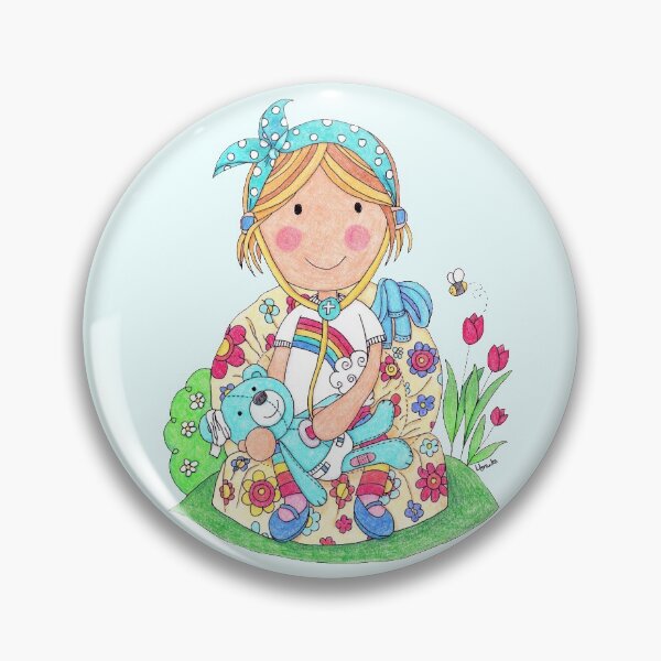 Item preview, Teddy Bear Nurse designed and sold by LouiseFranksArt.