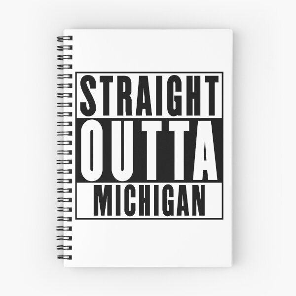 Item preview, Straight Outta Michigan designed and sold by RandomStuffShop.