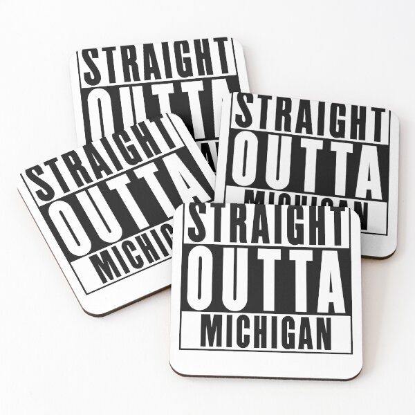 Item preview, Straight Outta Michigan designed and sold by RandomStuffShop.