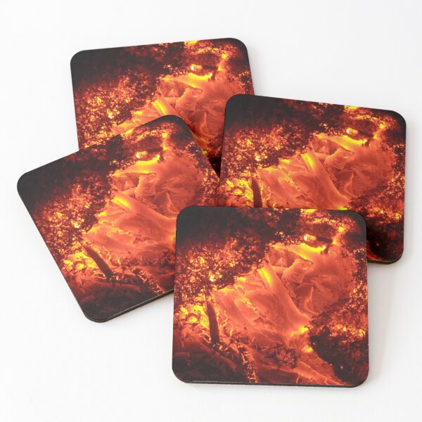 Item preview, Fire Flames Red Hot Burning Inferno Embers and Coals designed and sold by fingerbeans.