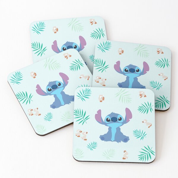 Item preview, Stitch with ducks palm tree leaf pattern  designed and sold by jazzcats.
