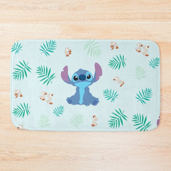 Item preview, Stitch with ducks palm tree leaf pattern  designed and sold by jazzcats.