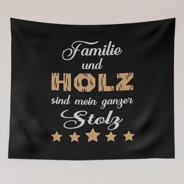 Item preview, Family and wood are my pride and joy designed and sold by FalkDania.