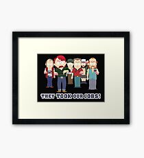 South park Framed Print