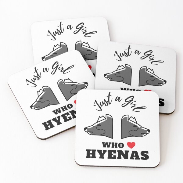 Item preview,  Just love Hyenas Black Gray designed and sold by kyds.