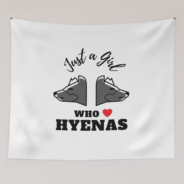 Item preview,  Just love Hyenas Black Gray designed and sold by kyds.